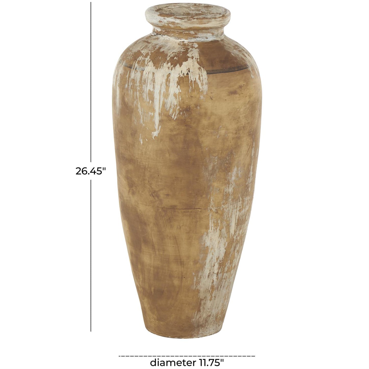 Tall Emerson Terracotta Vase