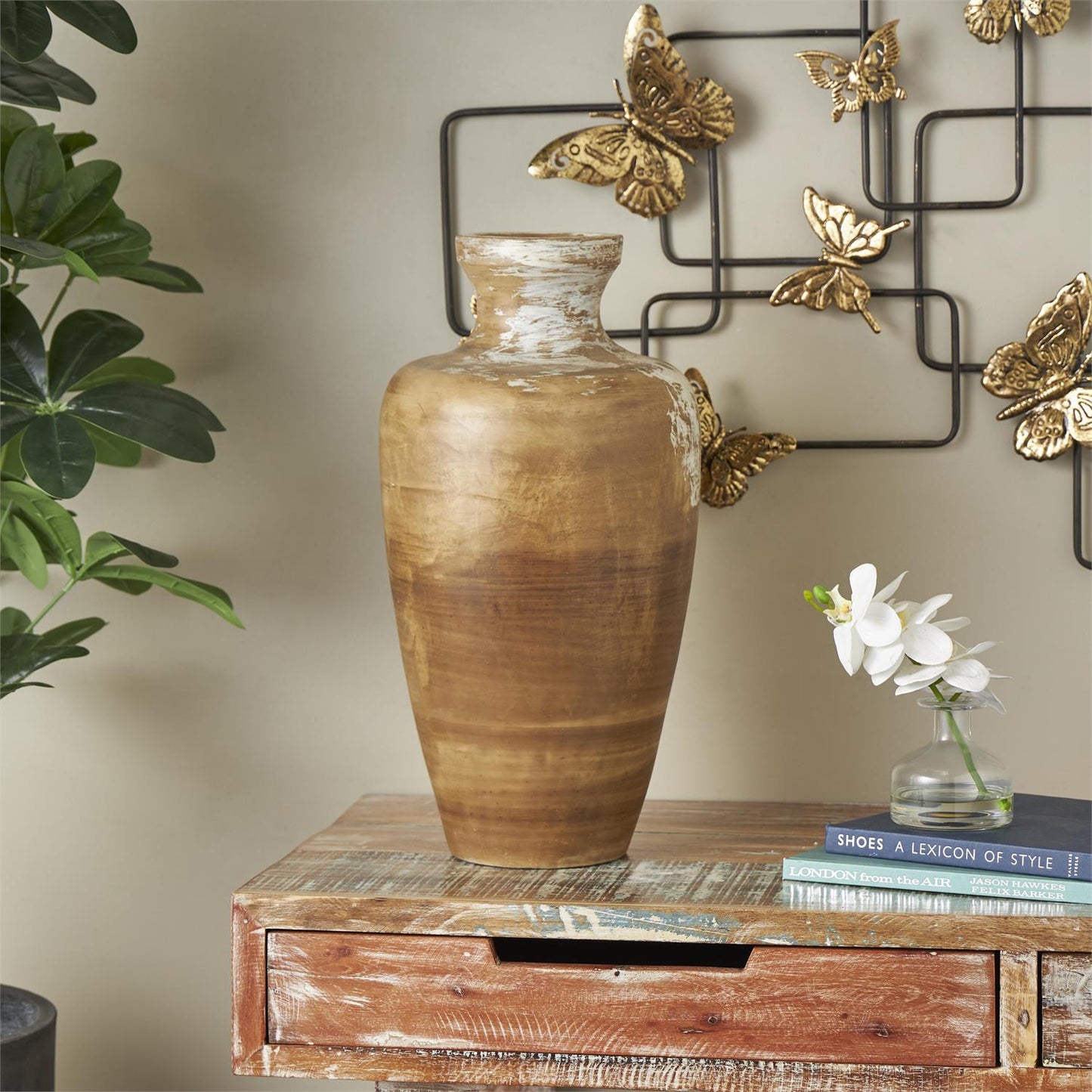 Short Emerson Terracotta Vase