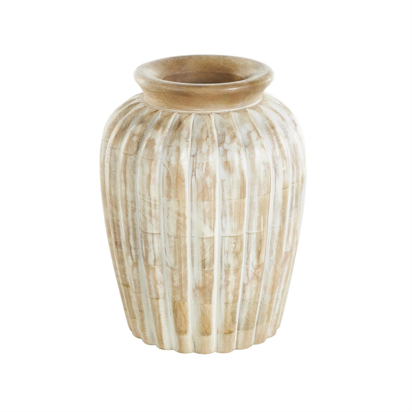 Amelia Wooden Vase