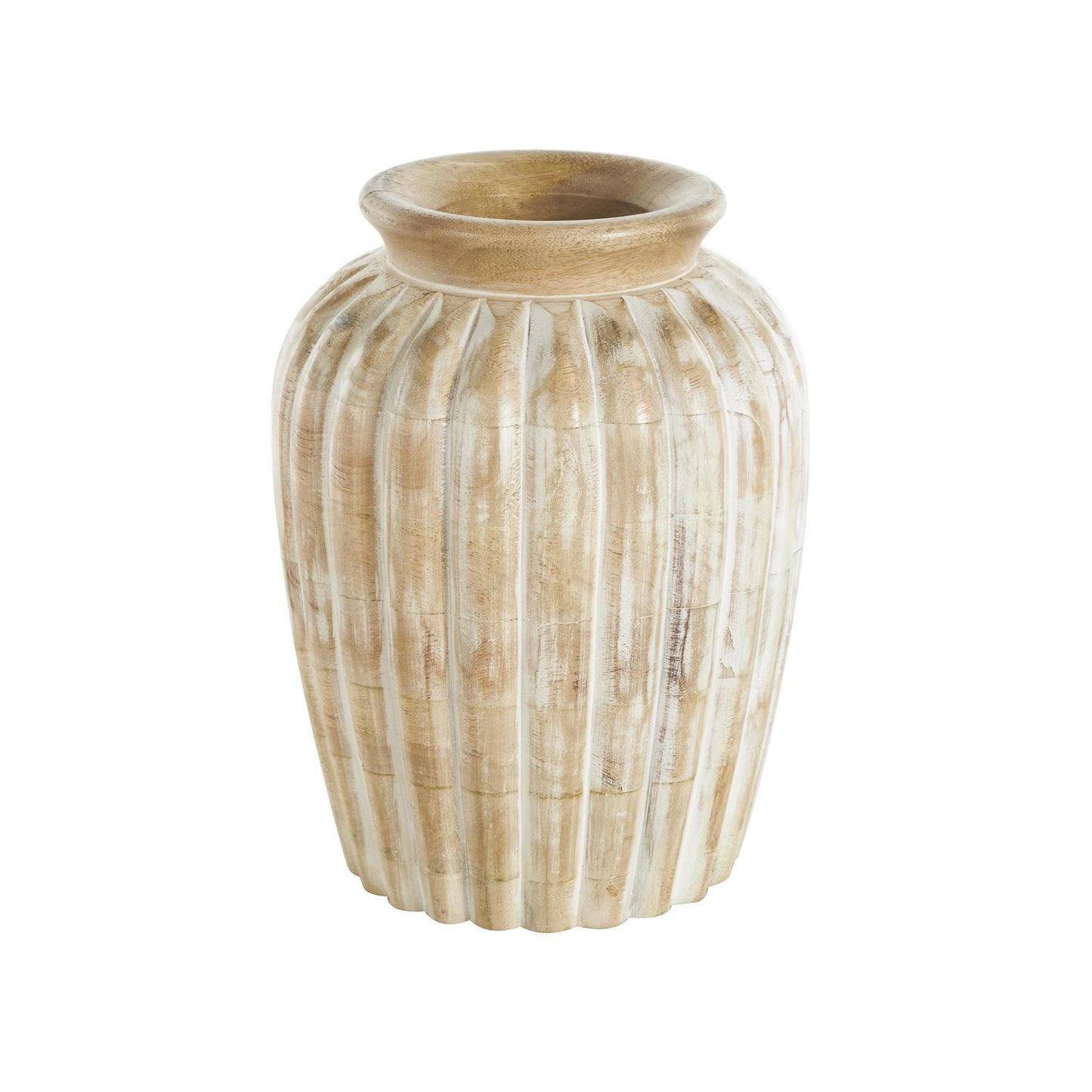 Amelia Wooden Vase