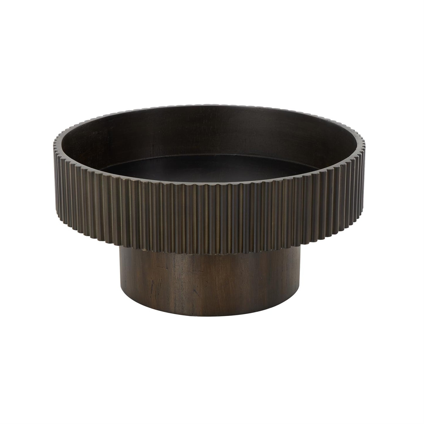 Finn Wooden Pedestal Bowl