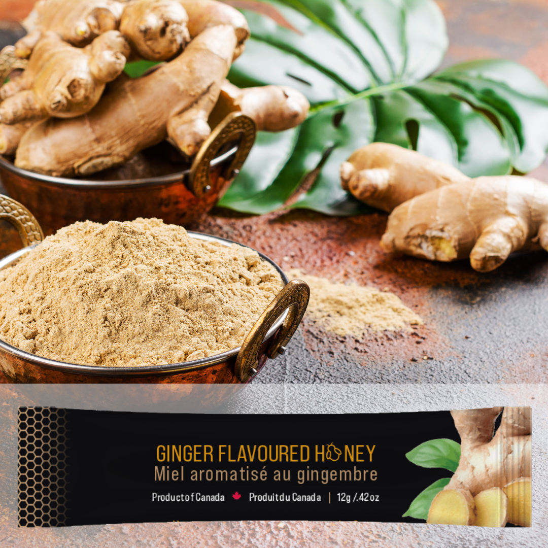 Ginger Mini Honey Squeeze Pack