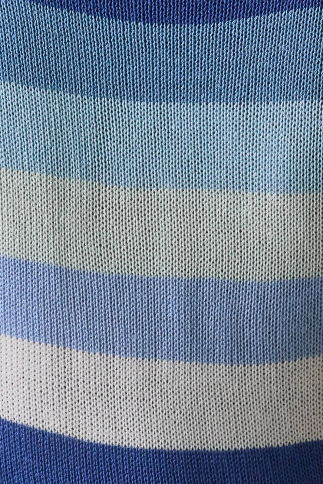 Ocean Striped Knit Tank Top