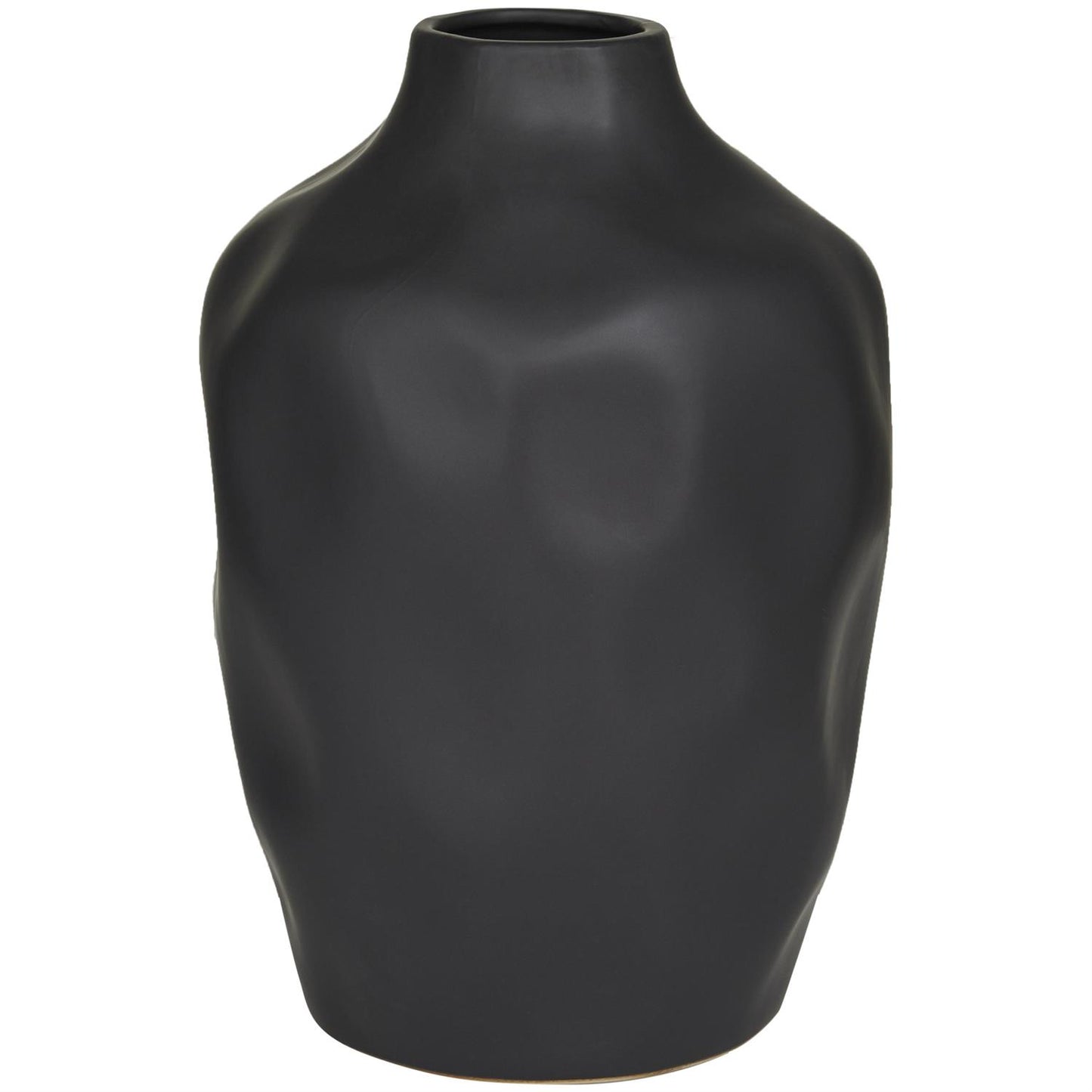 Eve Black Ceramic Vase