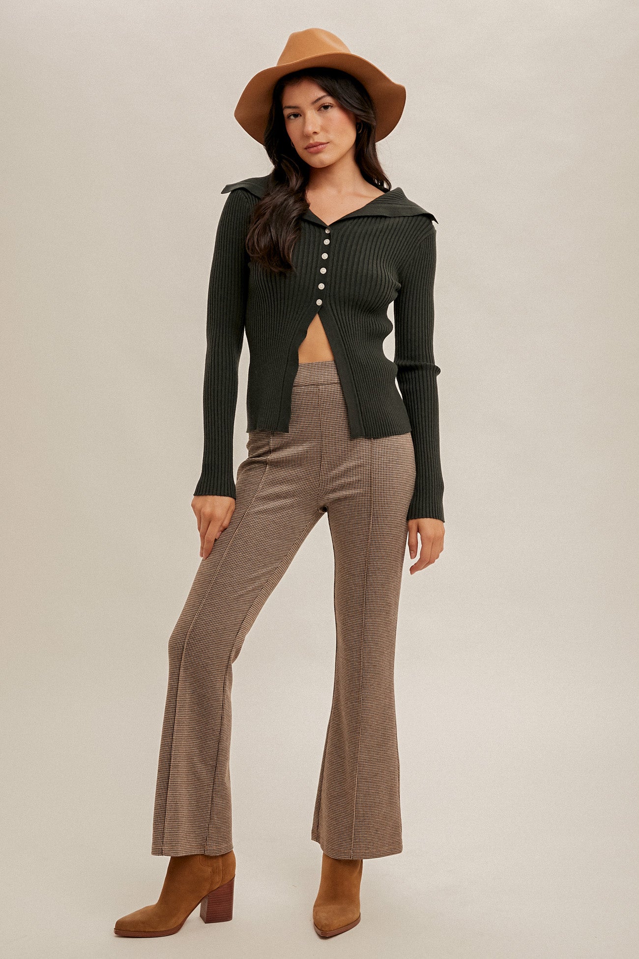Arianna Ribbed Cardigan