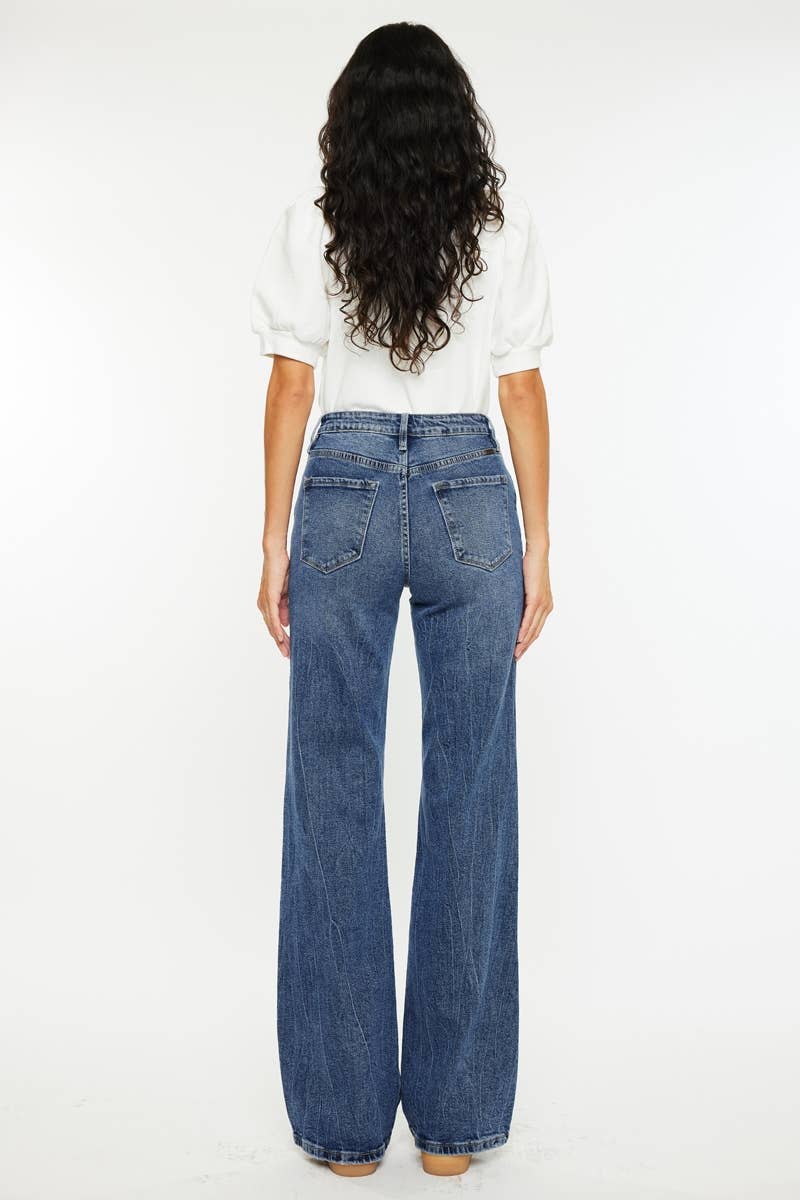 Jenny High Rise Flared Jeans