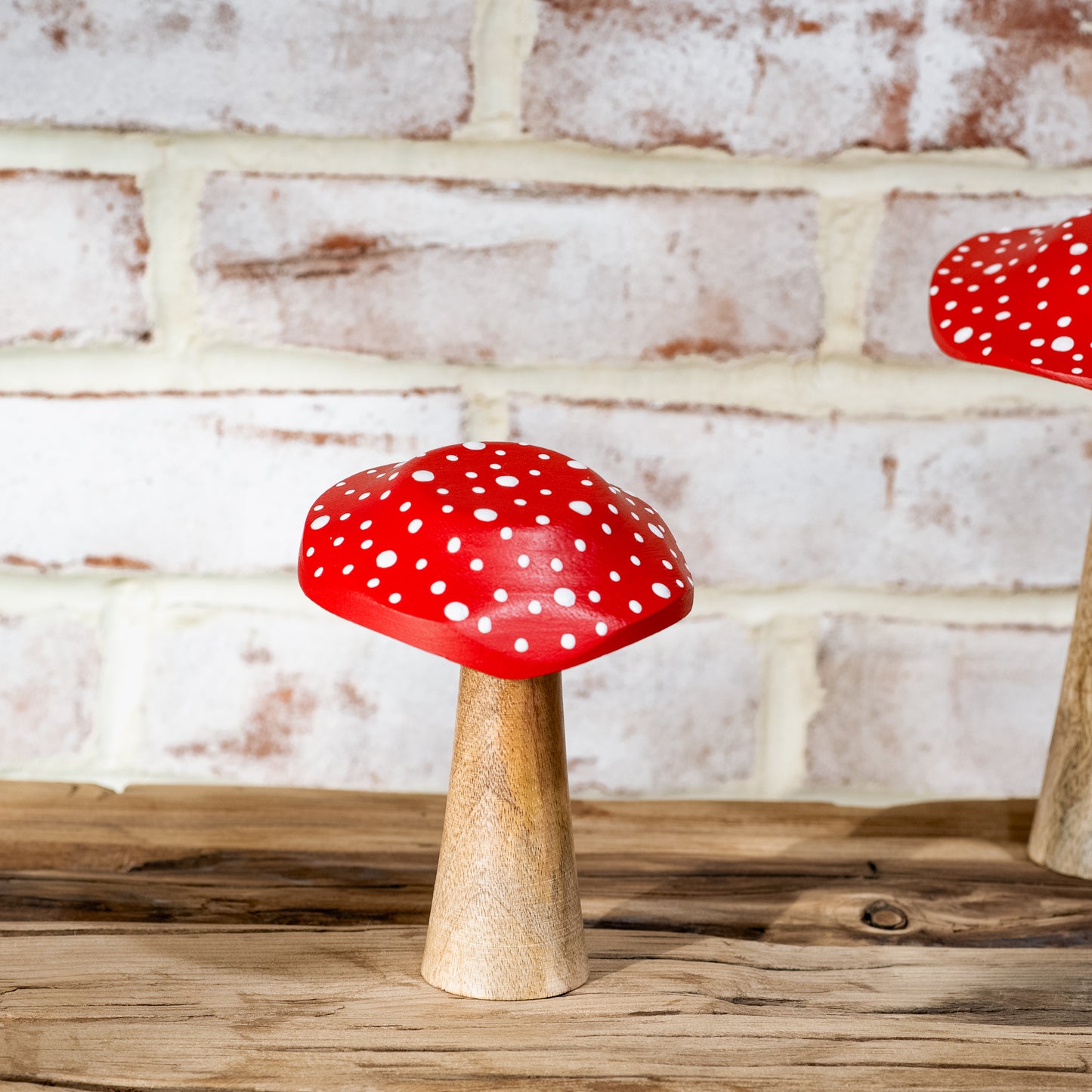 Enchanted Wooden Mushrooms