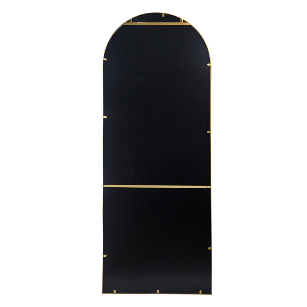 Large Celine Gold Arch Wall Mirror