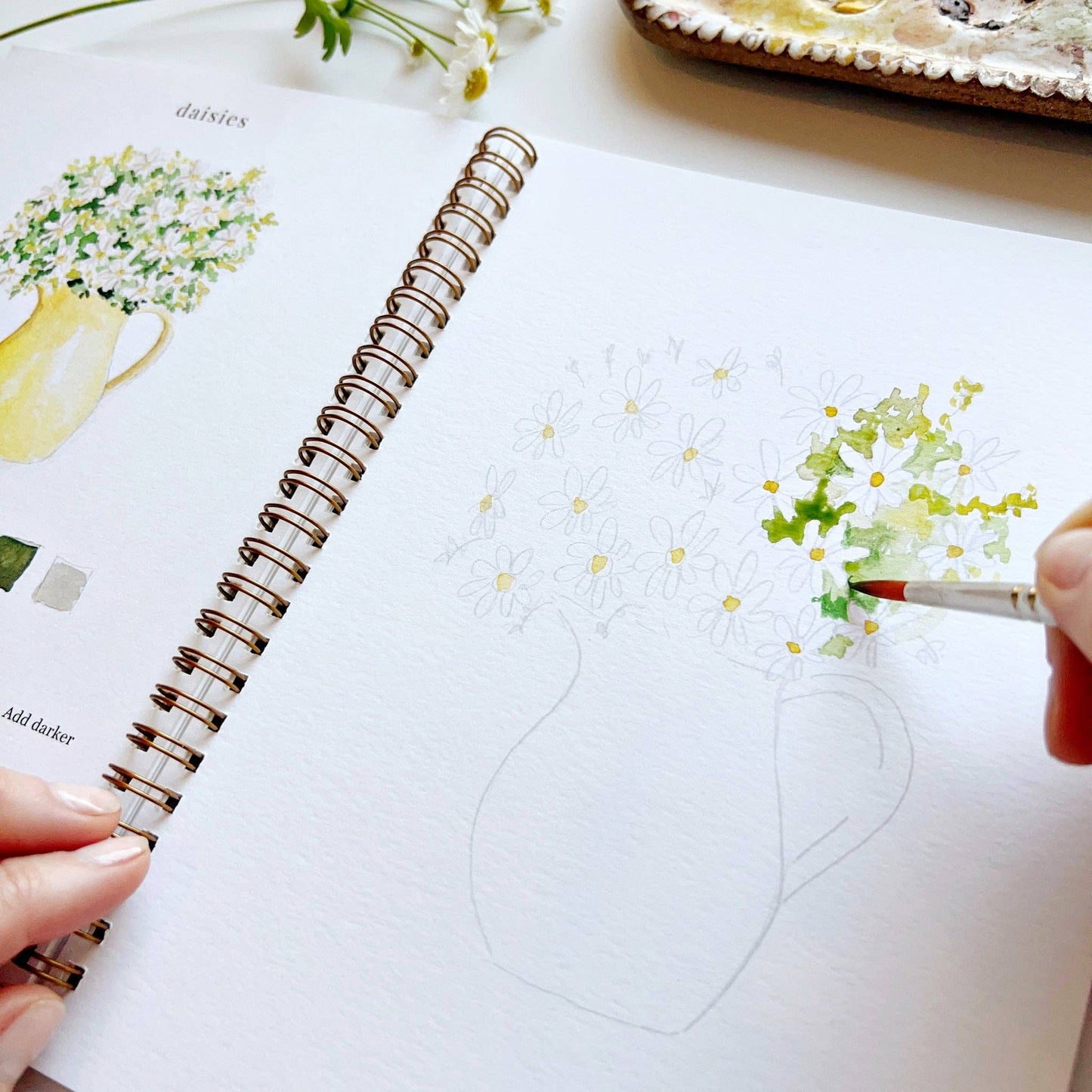 Flowers - Watercolour Workbook