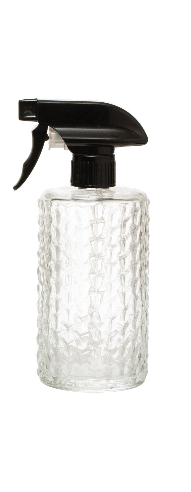 Embossed Glass Spray Bottle