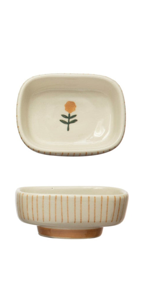 Ave Hand-Painted Stoneware Dishes