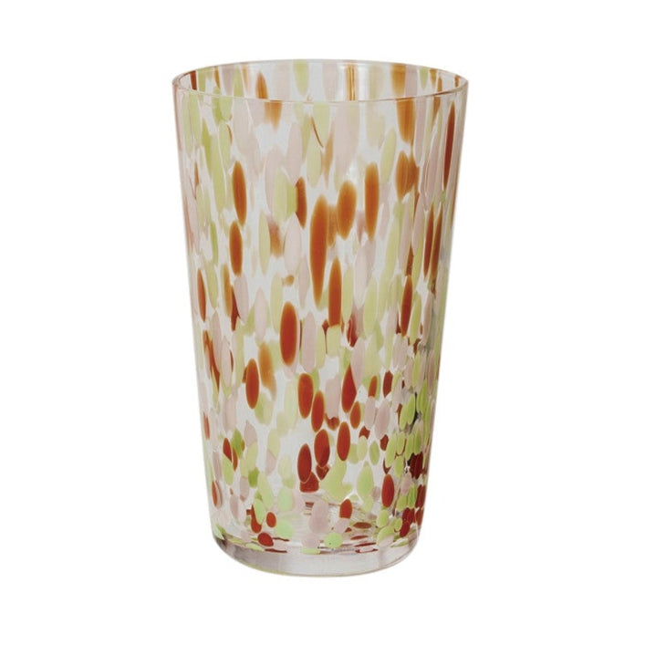 Tall Confetti Drinking Glasses