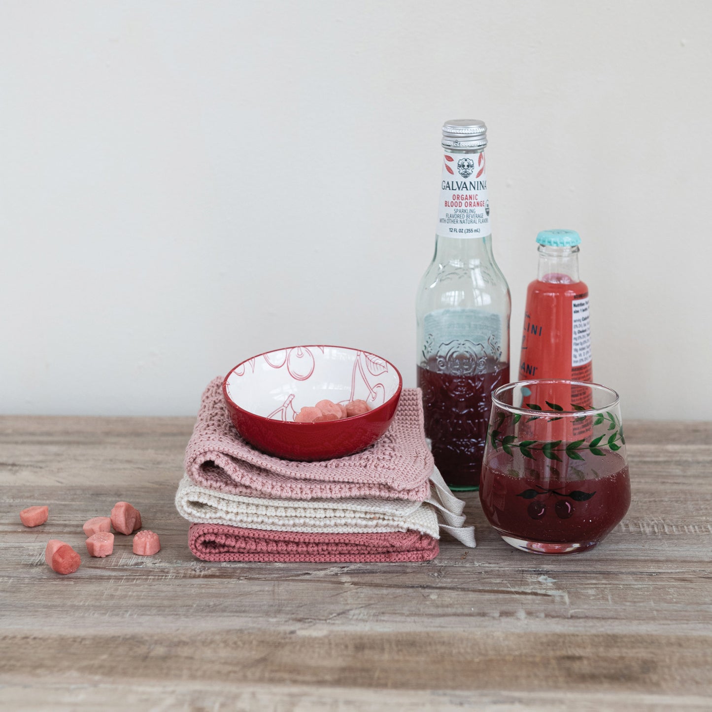 Very Cherry Stoneware Bowl