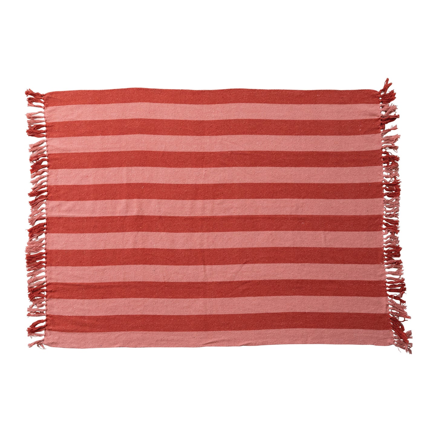 Melody Woven Cotton Blend Throw Blanket