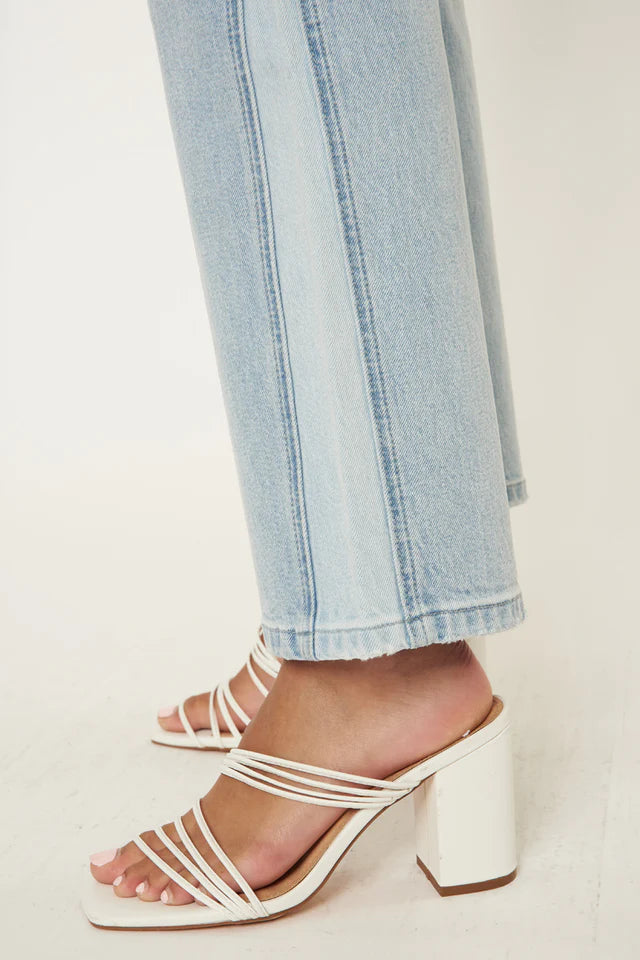 Marie High Rise Straight Leg Jeans