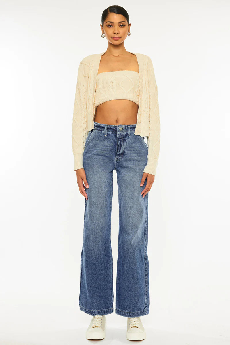 Sterling High Rise 90's Wide Leg Jeans