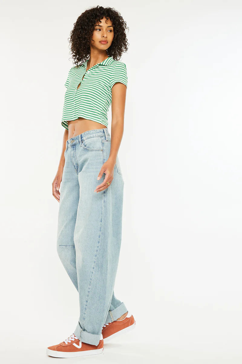 Karly Barrel Jeans