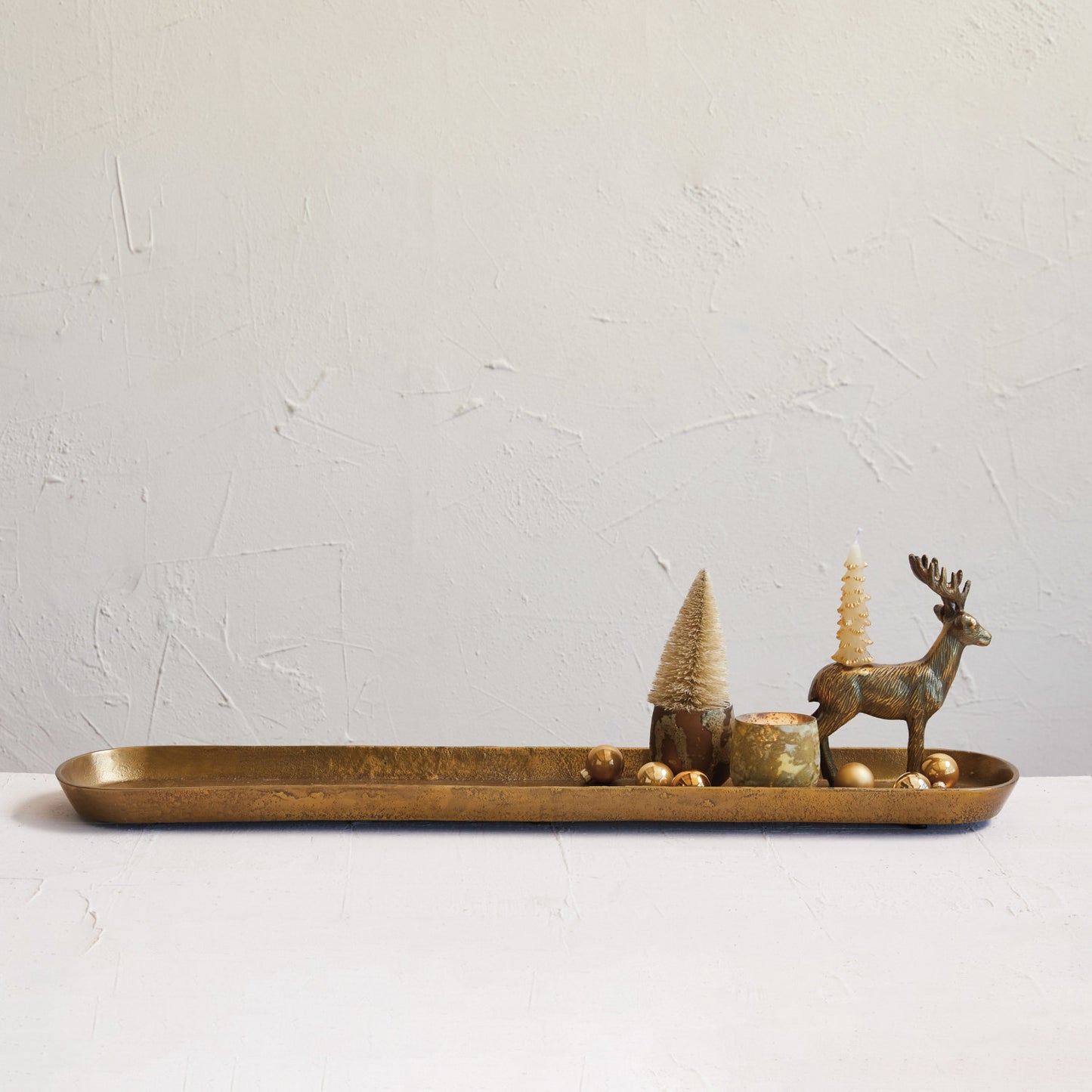 Theo Gold Finish Tray