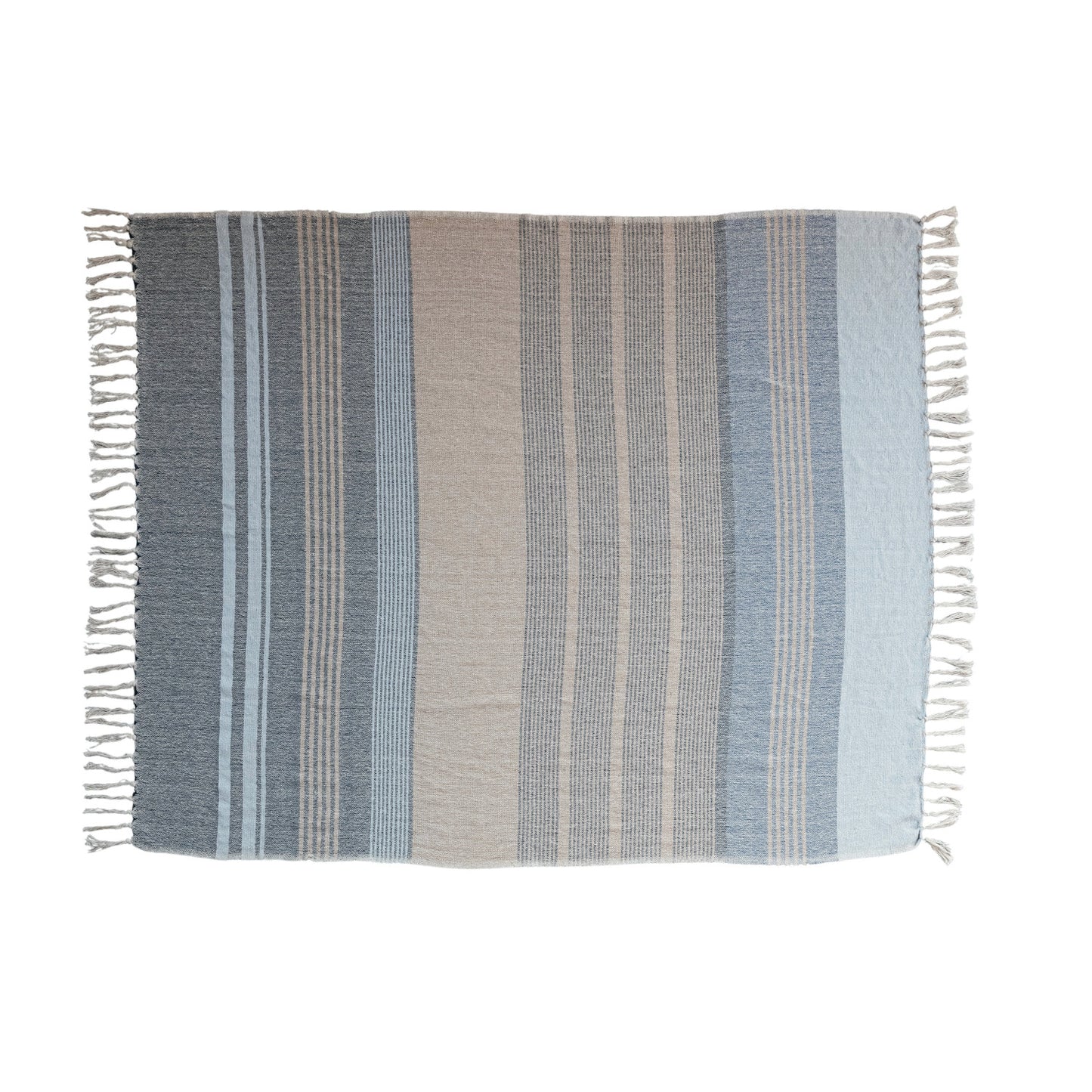 Anya Woven Cotton Blend Throw Blanket
