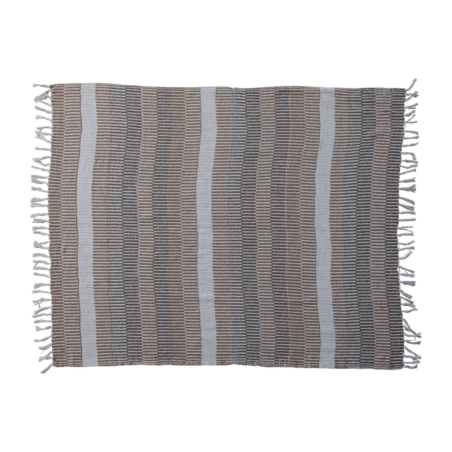 Skyler Woven Cotton Blend Throw Blanket