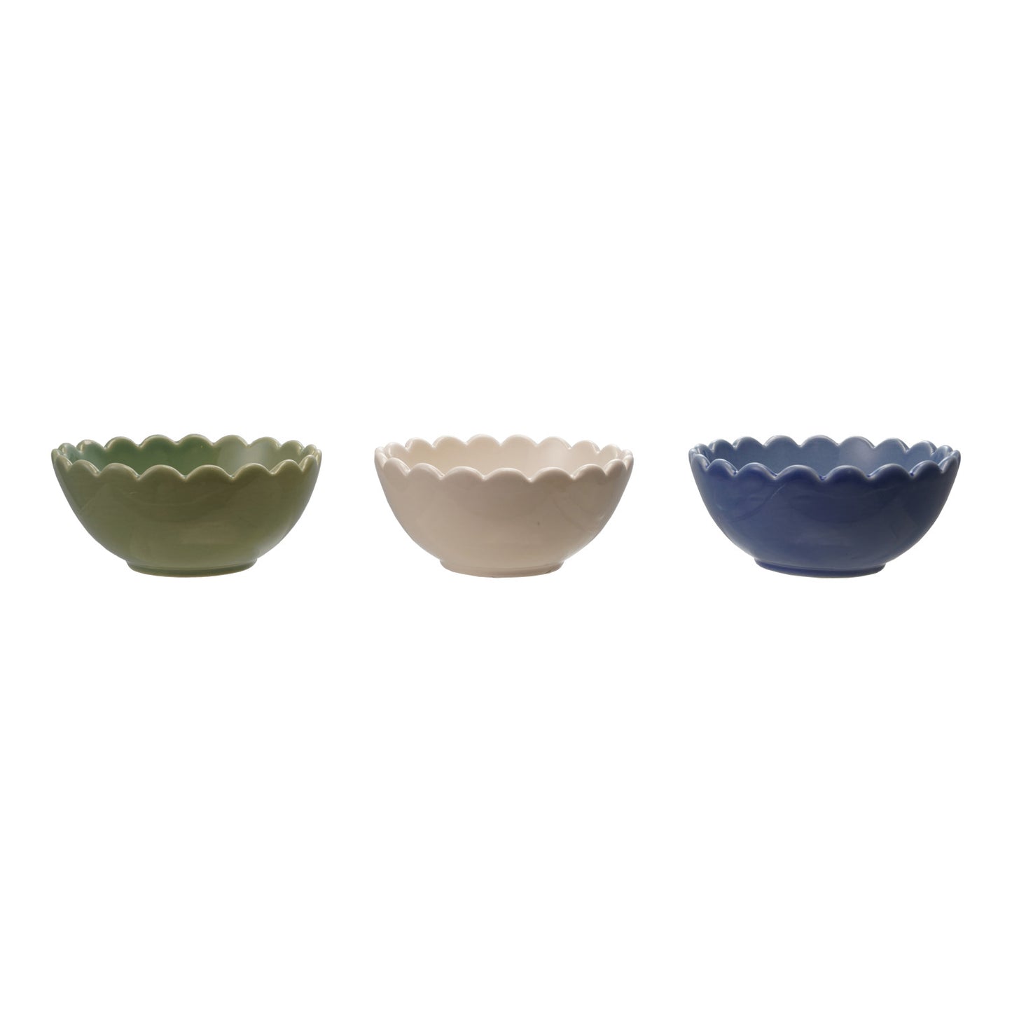 Madeline Scalloped Bowls