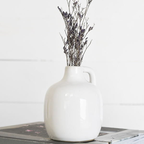 Etta Handled Ceramic Vase