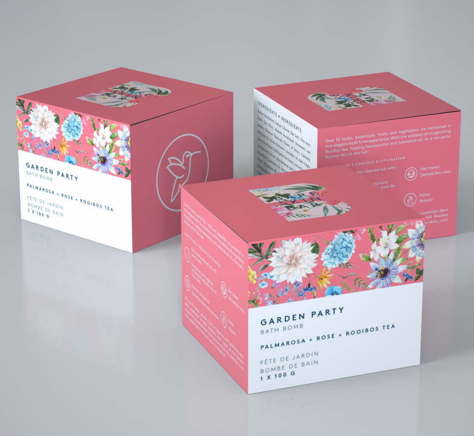 GARDEN PARTY Bath Bomb