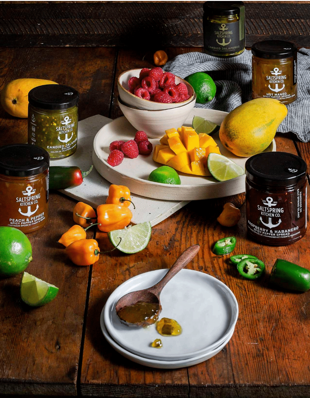 Peach & Pepper Spicy Spread 125ml