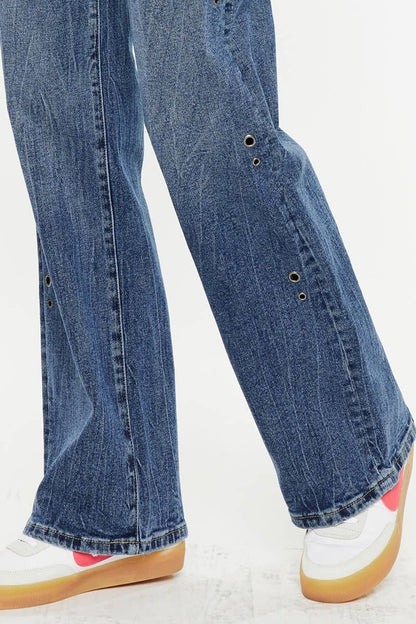 Jenny High Rise Flared Jeans