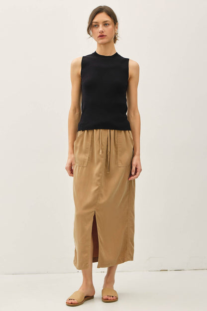 Jane Sleeveless Slim Knitted Tank Top