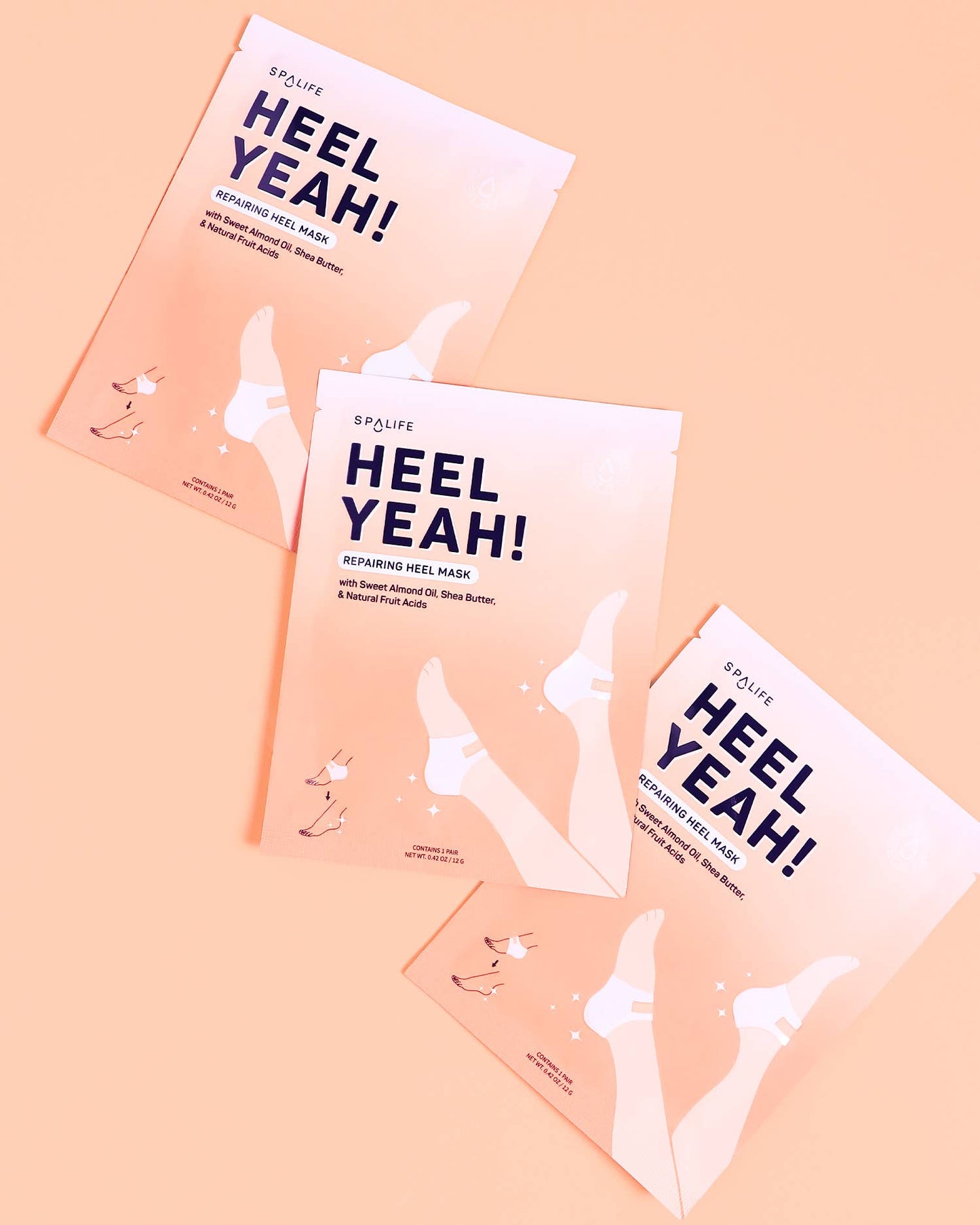 Heel Yeah Repairing Heel Mask - 3 Pairs