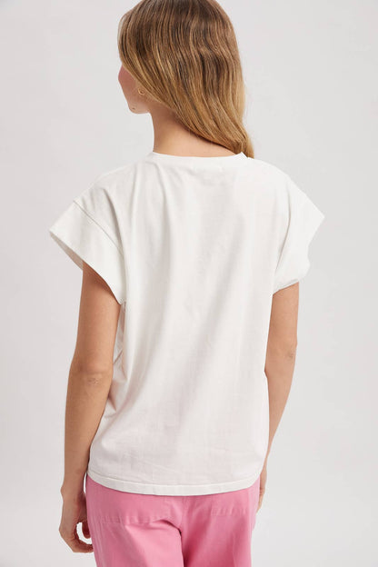 Sophia Cap Sleeve Top