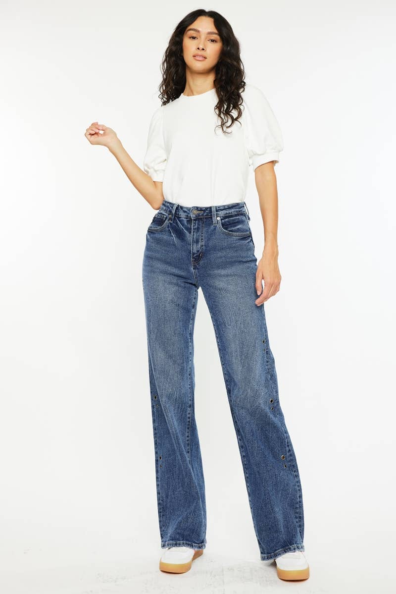 Jenny High Rise Flared Jeans