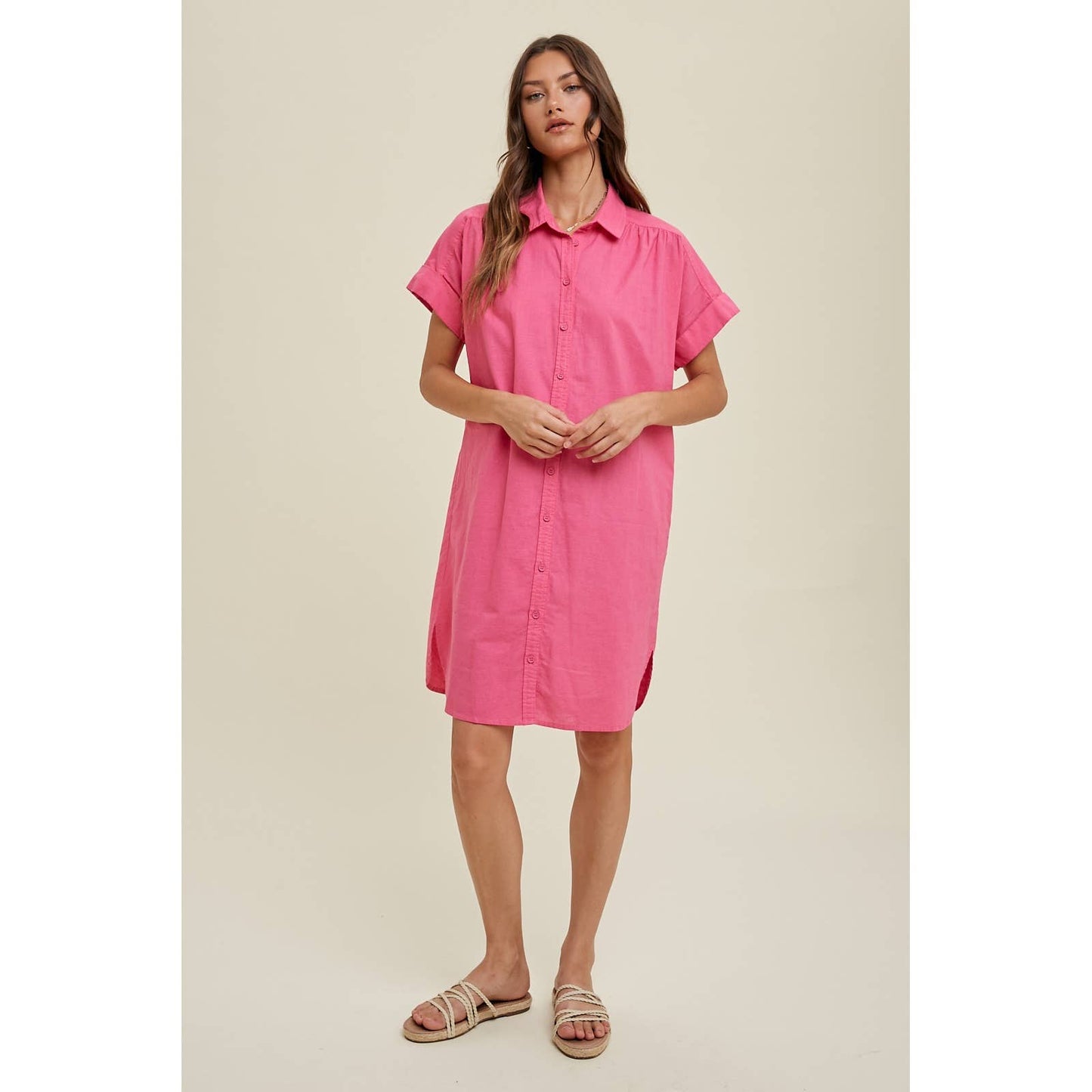 Layla Shirt Mini Dress