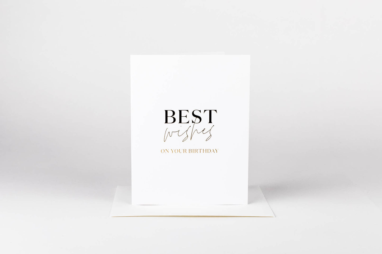 Best Wishes on Your Birthday Greeting Card