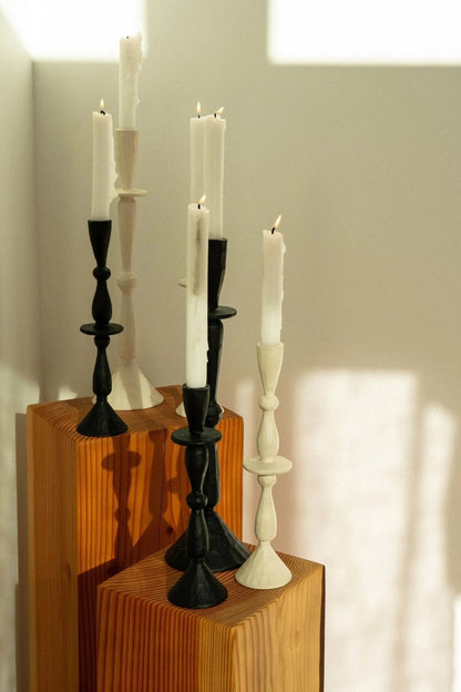 Black Ivy Candle Holders