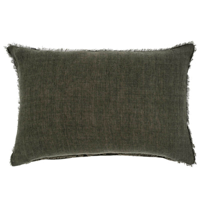 16x24 Avocado Lina Linen Pillow