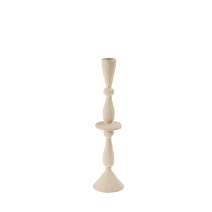 Cream Ivy Candle Holders