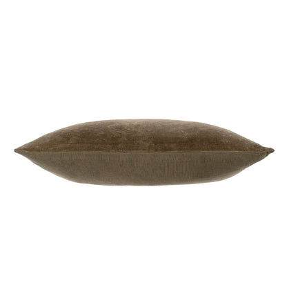 Carob Cali Velvet Pillow