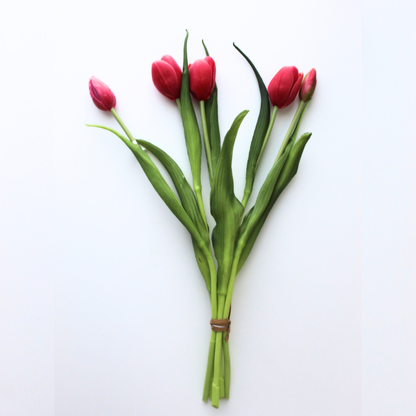 16" Real Touch Dynasty Tulip Bundle