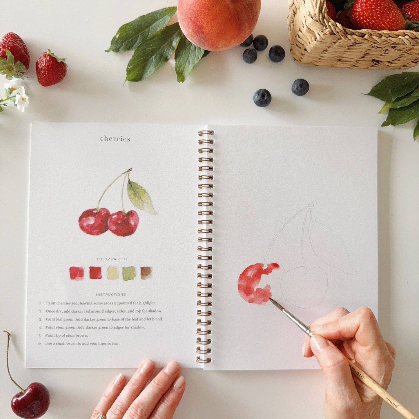 Fruit - Watercolour Workbook