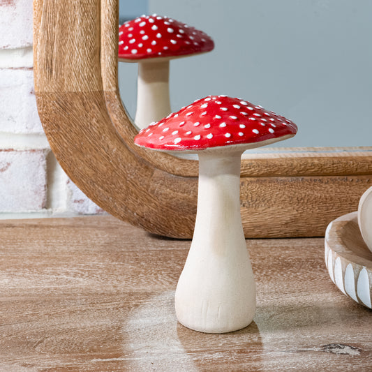 Ceramic Garden Mushrooms