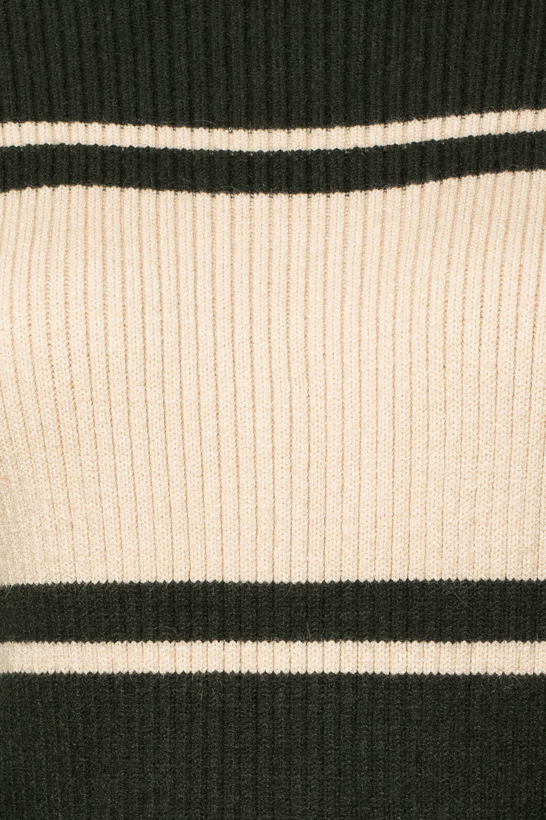 Andy Contrast Stripe Mock Neck Sweater