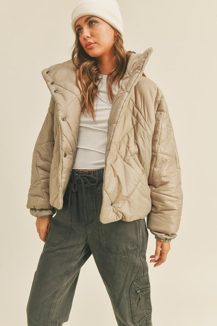 Maya Quilted Puffer Jacket