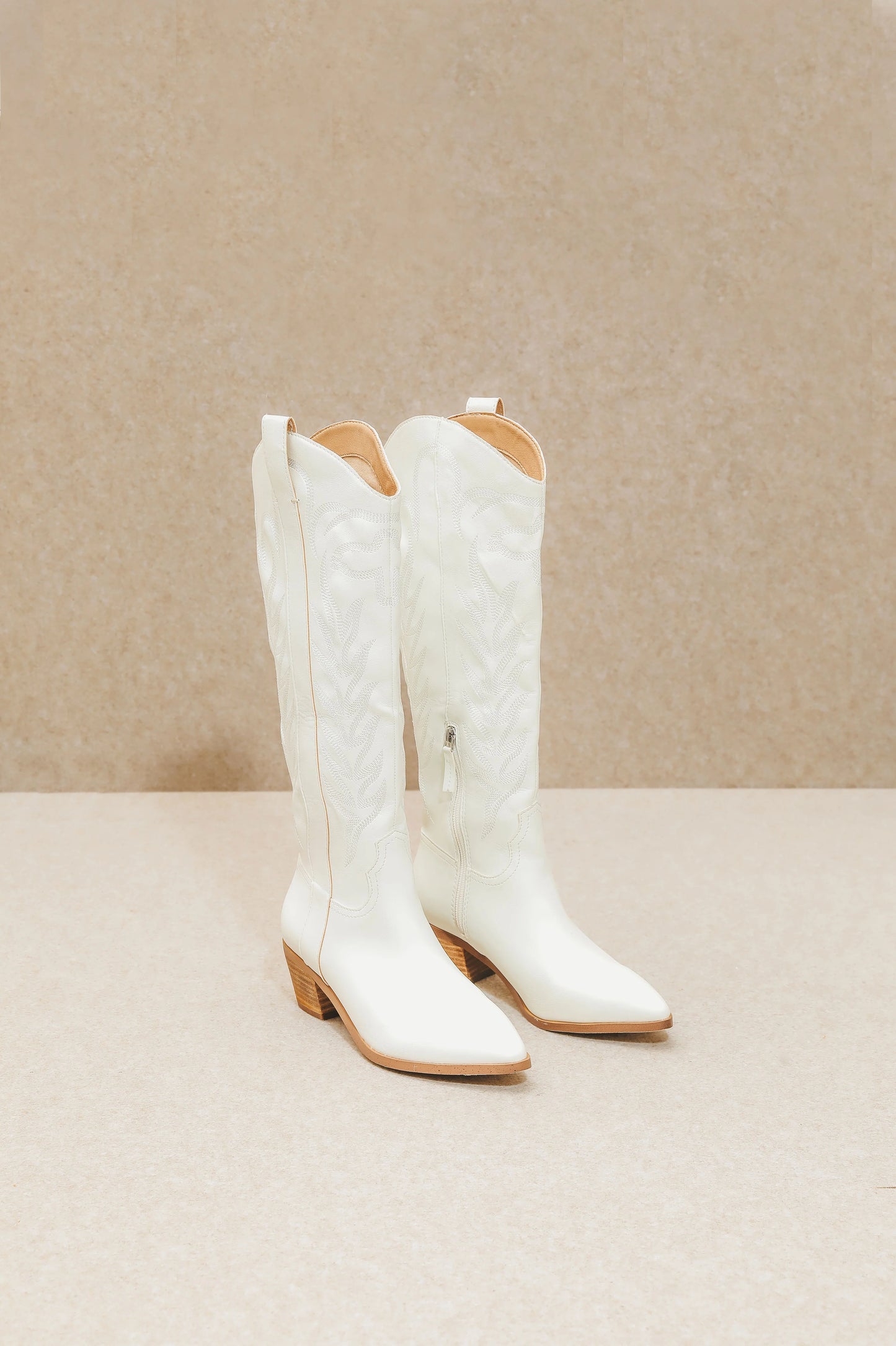 Patsy White Western Boots