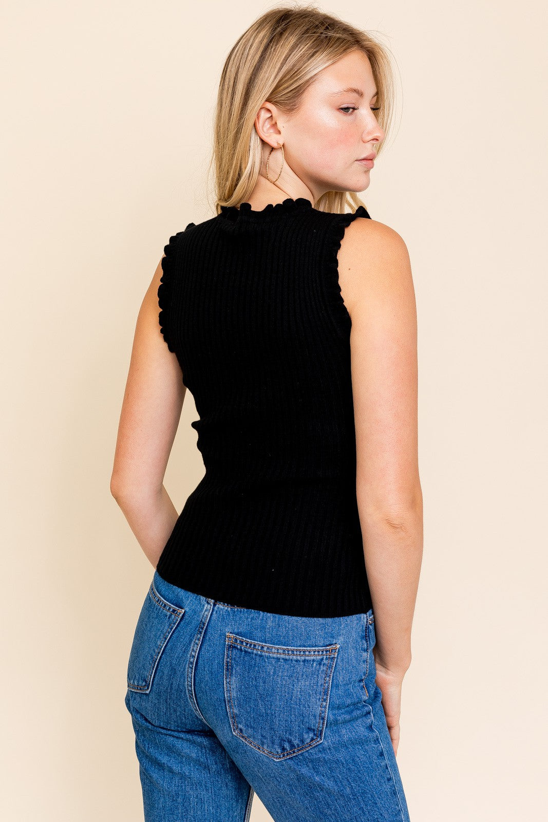 Everyday Ribbed Sweater Tank