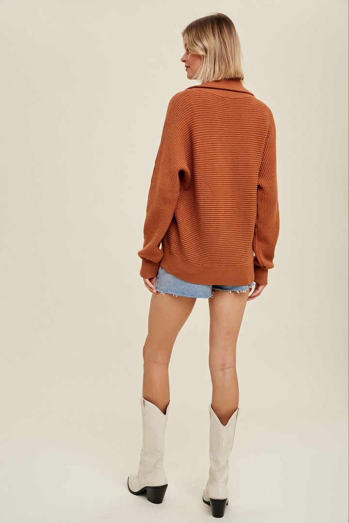 Sophia Collared Sweater