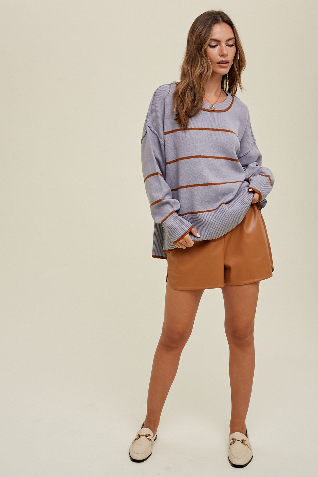 Ava Striped Sweater