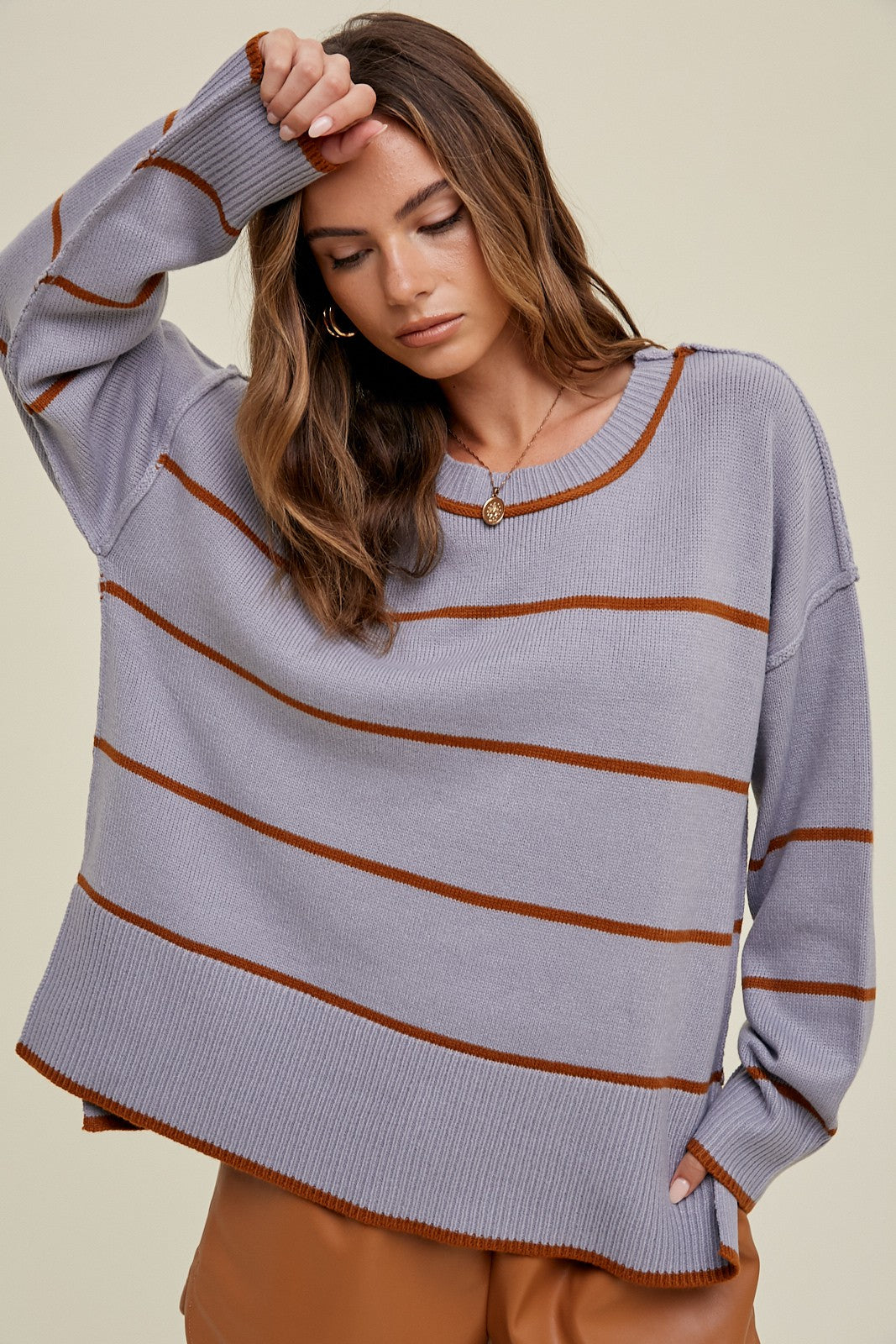 Ava Striped Sweater