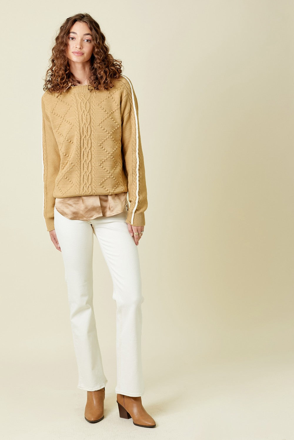 Dallas Cable Knit Sweater